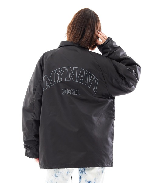 X-girl(エックスガール)の「WEリーグ|MAI S COACH JACKET(スポーツグッズ・レディース・ブラック・MEDIUM/LARGE/X-LARGE/SMALL)」の13枚目の写真