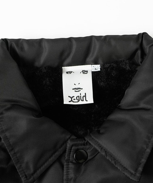 X-girl(エックスガール)の「WEリーグ|MAI S COACH JACKET(スポーツグッズ・レディース・ブラック・MEDIUM/LARGE/X-LARGE/SMALL)」の12枚目の写真
