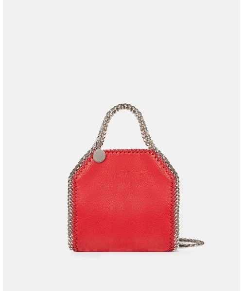 STELLA McCARTNEY ショルダーバッグ　ファラベラ　ミニ　レッド STELLA McCARTNEY（ステラマッカートニー）の「Falabella Tiny Tote