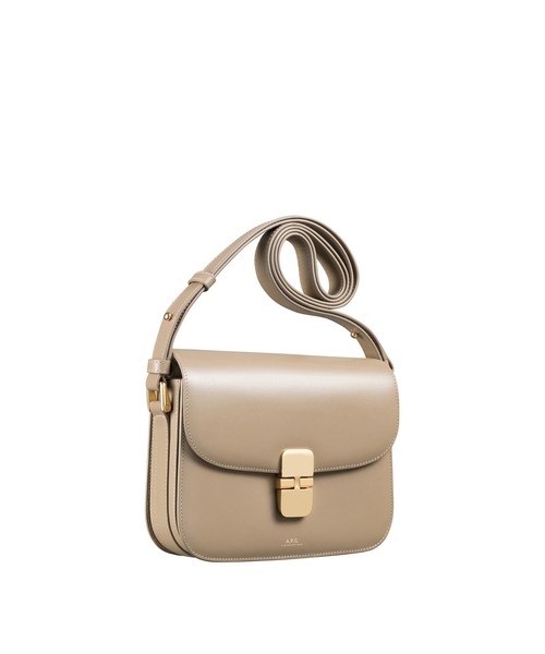 A.P.C.(アーペーセー)の「SAC GRACE SMALL 23PE(ショルダーバッグ・レディース・ブラウン/ブラウン系その他・ONESIZE)」の9枚目の写真