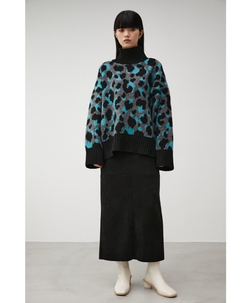 AZUL by moussy(アズールバイマウジー)の「TRIANGLE LOW HEEL BOOTS/トライアングルローヒールブーツ(ブーツ・レディース・ブラック/アイボリー・MEDIUM/SMALL/LARGE)」の11枚目の写真