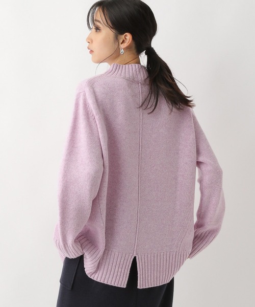 A part by（アパートバイ）の「SC＊5Gウールハイネックニットプルオーバー（ニット/セーター・レディース・ダークブラウン/ラベンダー/グリーン/グレー系その他2・LARGE/SMALL/MEDIUM）」の13枚目の写真