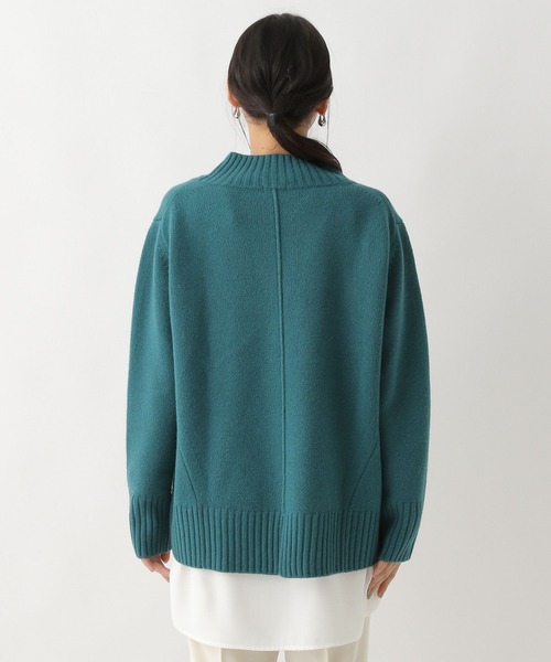 A part by（アパートバイ）の「SC＊5Gウールハイネックニットプルオーバー（ニット/セーター・レディース・ダークブラウン/ラベンダー/グリーン/グレー系その他2・LARGE/SMALL/MEDIUM）」の10枚目の写真