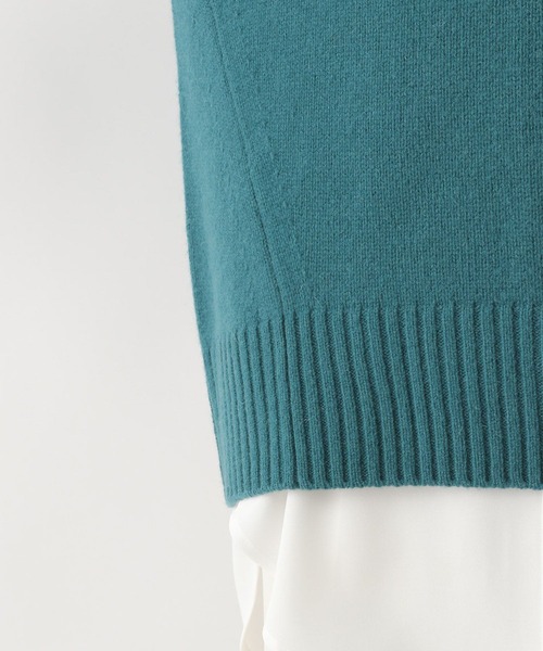 A part by（アパートバイ）の「SC＊5Gウールハイネックニットプルオーバー（ニット/セーター・レディース・ダークブラウン/ラベンダー/グリーン/グレー系その他2・LARGE/SMALL/MEDIUM）」の14枚目の写真