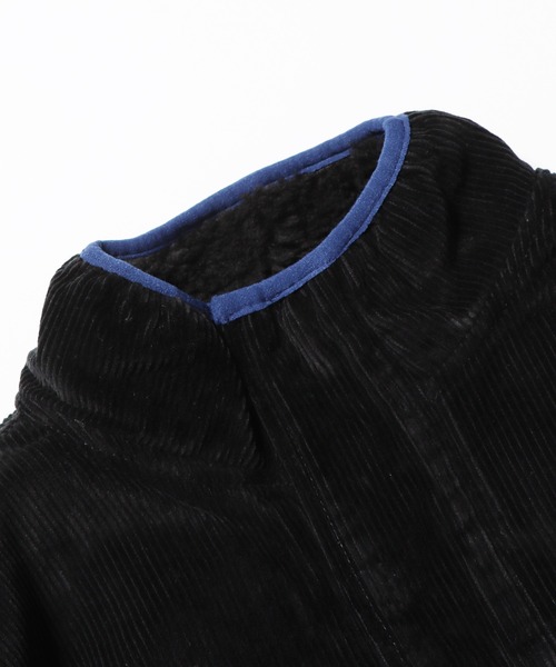 STUSSY(ステューシー)の「STUSSY/ステューシー CORDUROY MOCK PULLOVER プルオーバー(その他アウター・メンズ・ブラック・S)」の3枚目の写真