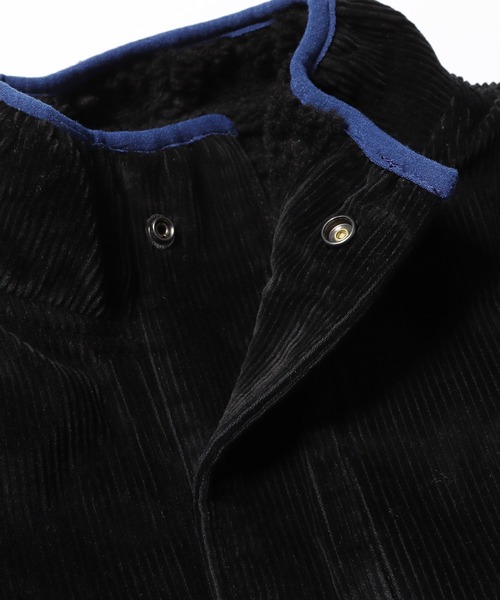 STUSSY(ステューシー)の「STUSSY/ステューシー CORDUROY MOCK PULLOVER プルオーバー(その他アウター・メンズ・ブラック・S)」の4枚目の写真