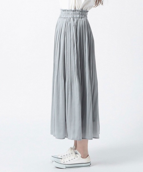 Grand PARK（グランドパーク）の「ヴィンテージサテンスカート（スカート・レディース・ピンク/ライトグレー/ネイビー/グリーン・FREE）」の14枚目の写真