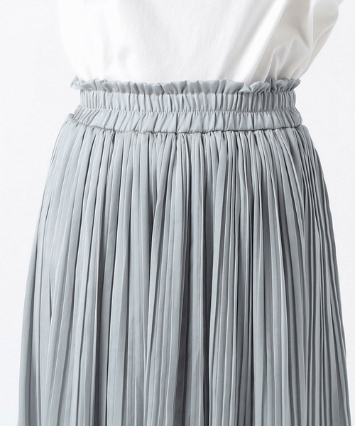 Grand PARK（グランドパーク）の「ヴィンテージサテンスカート（スカート・レディース・ピンク/ライトグレー/ネイビー/グリーン・FREE）」の13枚目の写真