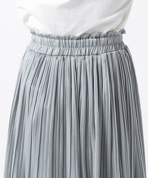 Grand PARK（グランドパーク）の「ヴィンテージサテンスカート（スカート・レディース・ピンク/ライトグレー/ネイビー/グリーン・FREE）」の12枚目の写真