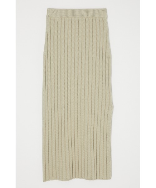 MOUSSY（マウジー）の「WIDE LONG スカート（スカート・レディース・ベージュ/ライトグリーン/ライム/ブラック・FREE）」の9枚目の写真