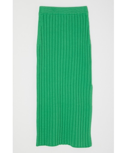 MOUSSY（マウジー）の「WIDE LONG スカート（スカート・レディース・ベージュ/ライトグリーン/ライム/ブラック・FREE）」の8枚目の写真