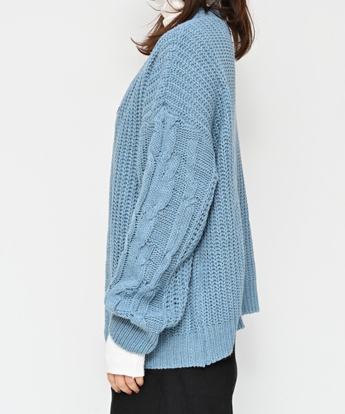 alice auaa ニットカーディガン 楽天市場】【中古】 alice auaa / コットンニット＆ガーゼカーディガン