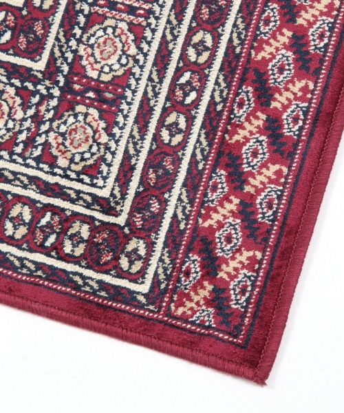BAYFLOW（ベイフロー）の「[お手入れ簡単!]KARACHIラグマット 100×140（ラグ/マット・レディース・ベージュ/レッド・0）」の9枚目の写真