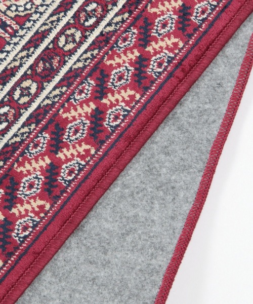 BAYFLOW（ベイフロー）の「[お手入れ簡単!]KARACHIラグマット 100×140（ラグ/マット・レディース・ベージュ/レッド・0）」の10枚目の写真