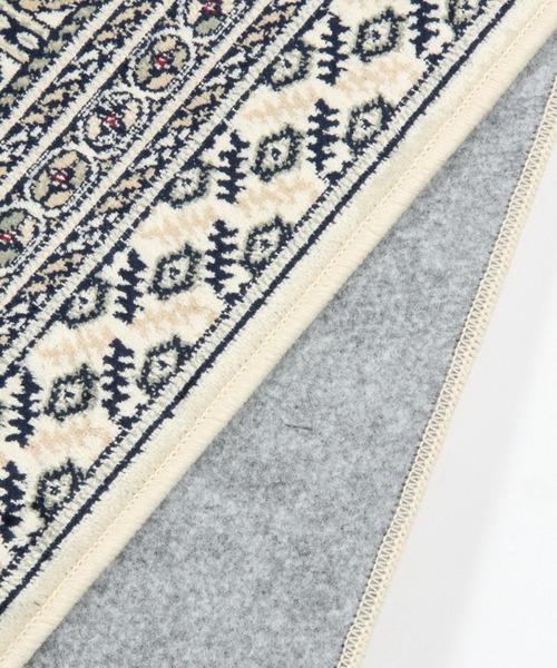 BAYFLOW（ベイフロー）の「[お手入れ簡単!]KARACHIラグマット 100×140（ラグ/マット・レディース・ベージュ/レッド・0）」の5枚目の写真