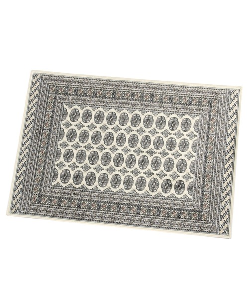 BAYFLOW（ベイフロー）の「[お手入れ簡単!]KARACHIラグマット 100×140（ラグ/マット・レディース・ベージュ/レッド・0）」の11枚目の写真