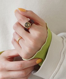 ammy.（エイミードット）の「【 ammy. / エイミードット 】 アクリル ポップ カラー リング（リング）」