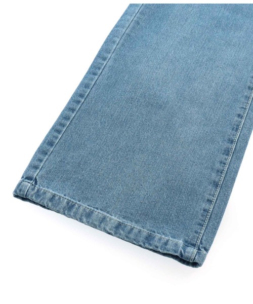 CHILLE（チル）の「サイドダメージストレートパンツ（デニムパンツ・レディース・アイボリー/ブルー・FREE）」の9枚目の写真