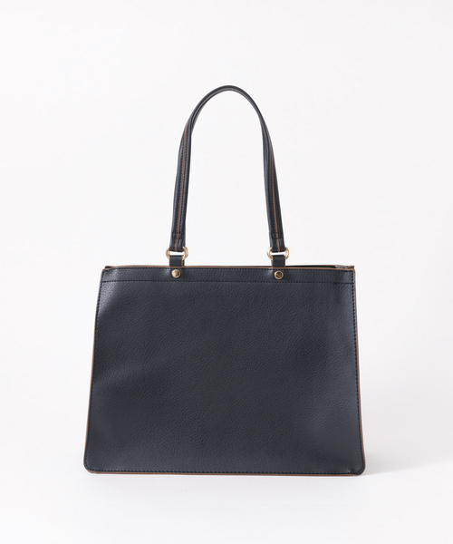 Abahouse Devinette（ドゥヴィネット）の「Avancer ｿﾅｲﾄ（トートバッグ・レディース・ベージュ/サックスブルー/ブラック・フリー）」の2枚目の写真