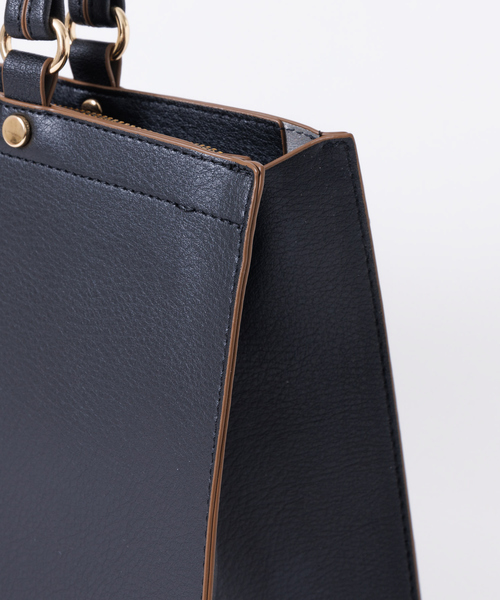 Abahouse Devinette（ドゥヴィネット）の「Avancer ｿﾅｲﾄ（トートバッグ・レディース・ベージュ/サックスブルー/ブラック・フリー）」の5枚目の写真