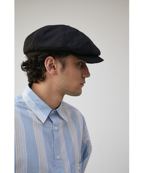 AZUL by moussy（アズールバイマウジー）の「COMFORTABLE CASQUETTE/カンフォタブルキャスケット（キャスケット・メンズ・ブラック・FREE）」の9枚目の写真