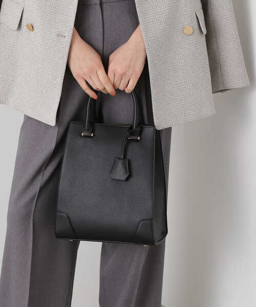 N.（N. Natural Beauty Basic）（エヌエヌナチュラルビューティーベーシック）の「◆メタルアクセントトートバッグ（トートバッグ・レディース・ブラック/ベージュ・ﾌﾘ-）」の17枚目の写真