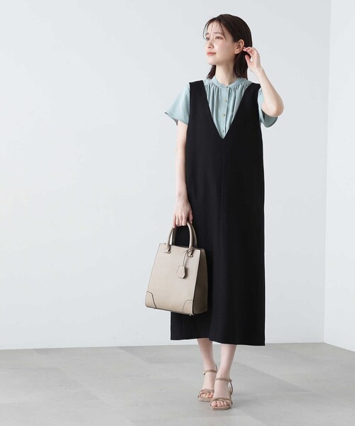 N.（N. Natural Beauty Basic）（エヌエヌナチュラルビューティーベーシック）の「◆メタルアクセントトートバッグ（トートバッグ・レディース・ブラック/ベージュ・ﾌﾘ-）」の22枚目の写真