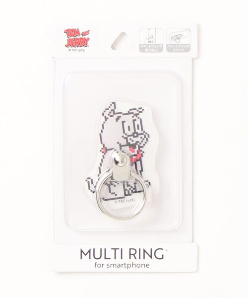 Tom＆Jerry（トムアンドジェリー）の「TOM&JERRY/トムとジェリー　マルチリング（スマホグッズ・レディース・ベージュ/ライトグレー/グレー系その他/グレー/ブルー・ONE SIZE）」の12枚目の写真