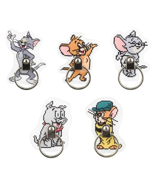 Tom＆Jerry（トムアンドジェリー）の「TOM&JERRY/トムとジェリー　マルチリング（スマホグッズ・レディース・ベージュ/ライトグレー/グレー系その他/グレー/ブルー・ONE SIZE）」の6枚目の写真