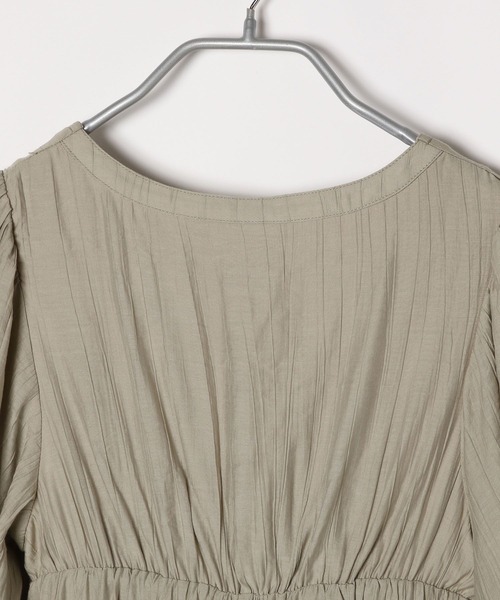 Heather（ヘザー）の「キャンディスリーブワンピース　193453（ワンピース・レディース・ブラック/グリーン/アイボリー・S/M）」の7枚目の写真