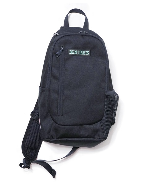 BEN DAVIS(ベンデイビス)の「《BEN DAVIS》ONE SHOULDER(ボディバッグ/ウエストポーチ・メンズ・ブラック×ホワイト/ブラック×レッド/ブラック×グリーン・FREE)」の4枚目の写真