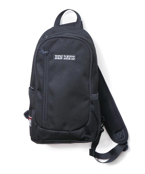 BEN DAVIS(ベンデイビス)の「《BEN DAVIS》ONE SHOULDER(ボディバッグ/ウエストポーチ・メンズ・ブラック×ホワイト/ブラック×レッド/ブラック×グリーン・FREE)」の6枚目の写真