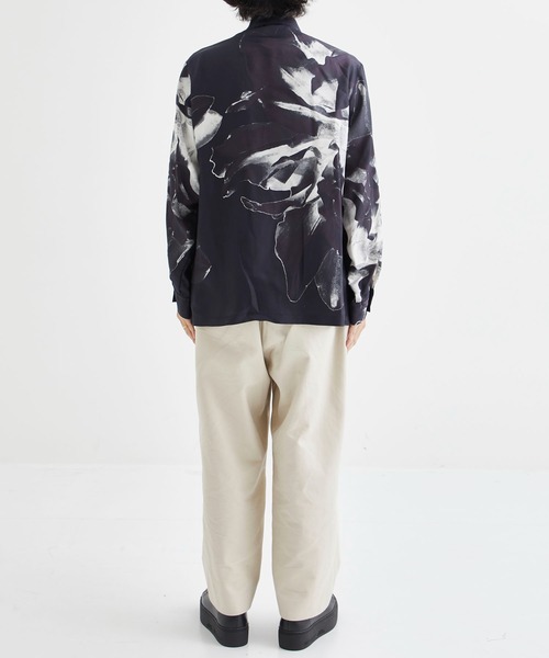 TAAKK（ターク）の「【TAAKK/ターク】別注 SILK REGULER COLLAR L/S