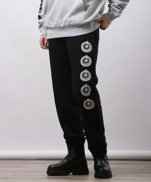 life is pain lifeispain スウェットパンツ ブラック セール】MISHKA PANT スウェットパンツ INFINITE PAIN