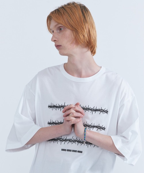 Jieda(ジエダ)の「SWITCHING BEADS BRACELET(ブレスレット・メンズ・ブルー/ホワイト・FREE)」の3枚目の写真