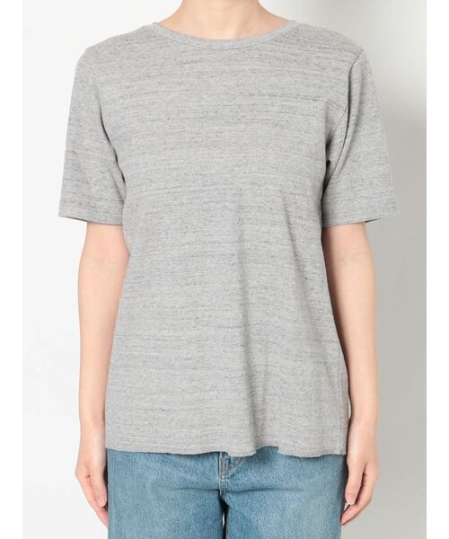 Ungrid（アングリッド）の「ハニカムバックデザインTee（Tシャツ/カットソー・レディース・パープル/グレー/オフホワイト・FREE）」の22枚目の写真