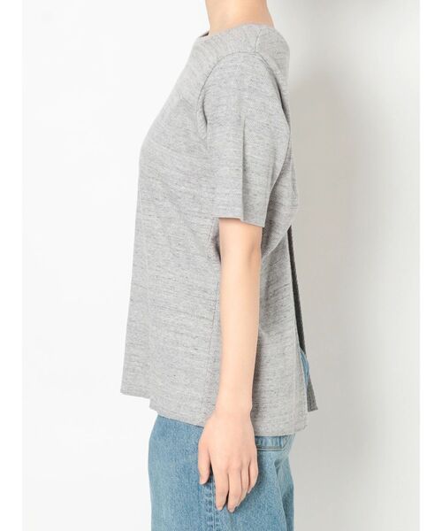 Ungrid（アングリッド）の「ハニカムバックデザインTee（Tシャツ/カットソー・レディース・パープル/グレー/オフホワイト・FREE）」の21枚目の写真