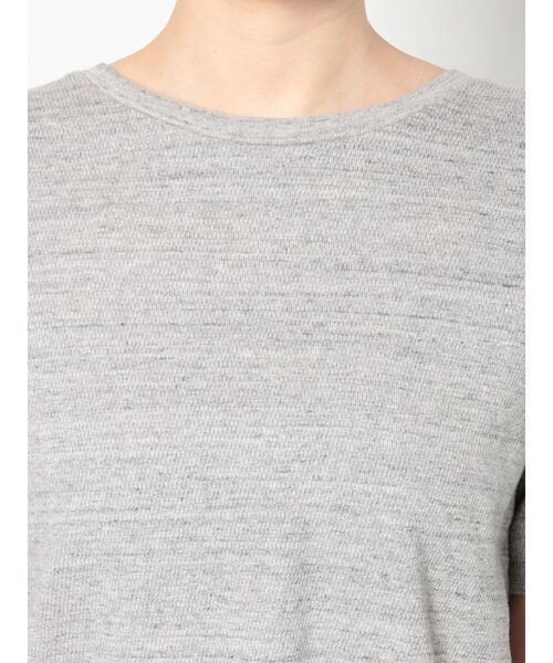 Ungrid（アングリッド）の「ハニカムバックデザインTee（Tシャツ/カットソー・レディース・パープル/グレー/オフホワイト・FREE）」の19枚目の写真