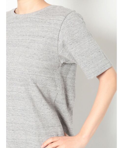 Ungrid（アングリッド）の「ハニカムバックデザインTee（Tシャツ/カットソー・レディース・パープル/グレー/オフホワイト・FREE）」の18枚目の写真