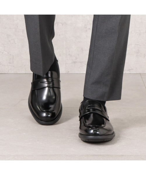 CEDAR CREST(セダークレスト )の「スパットシューズ(ビジネスシューズタイプ)ローファー 手を使わずに履ける(ローファー・メンズ・ブラック・25.0cm/25.5cm/26.0cm/26.5cm/27.0cm/27.5cm/28.0cm/24.5cm)」の10枚目の写真