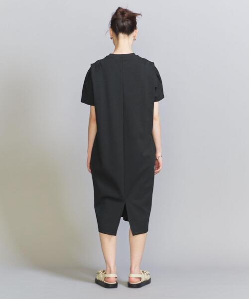 BEAUTY&YOUTH UNITED ARROWS ショートスリーブワンピース BEAUTY&YOUTH UNITED ARROWS（ビューティーアンドユース