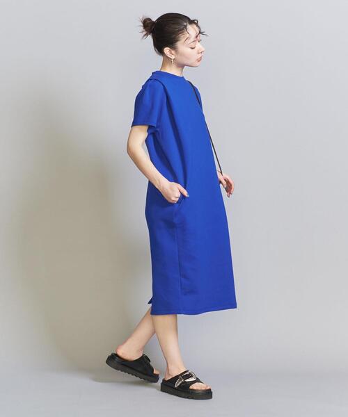 美品　ユナイテッドアローズ　ペプラム ショートスリーブ ワンピース　紺色 楽天市場】【SALE／70%OFF】ペプラム ショートスリーブ ワンピース