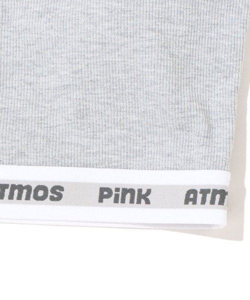 atmos pink(アトモスピンク)の「atmos pink ベーシックショートリブキャミ(キャミソール・レディース・ブラック/ホワイト/グレー・M/S)」の15枚目の写真