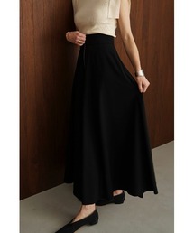 CLANE | W FACE FRONT ZIP FLARE SKIRT(スカート)