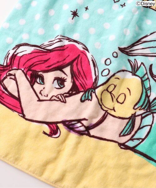 ディズニー 巻きタオルLサイズ アリエル（スイムグッズ