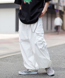 SPINNS | 【6色展開】ドローコード カーゴワイドパンツ(カーゴパンツ)