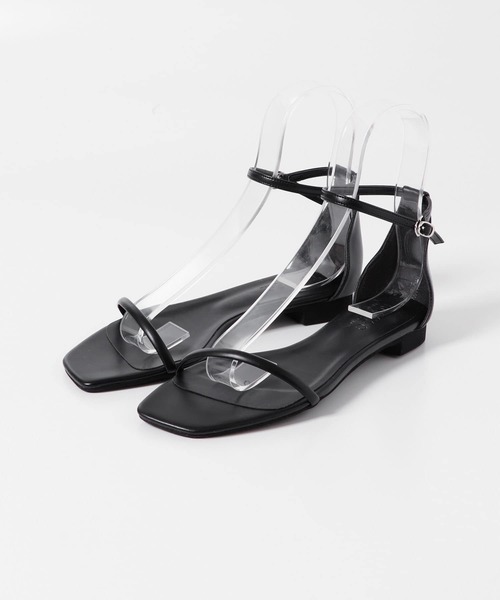 URBAN RESEARCH ROSSO WOMEN（アーバンリサーチ　ロッソ）の「ナローストラップサンダル（サンダル・レディース・ブラック/グレー系その他・37/38/36）」の10枚目の写真