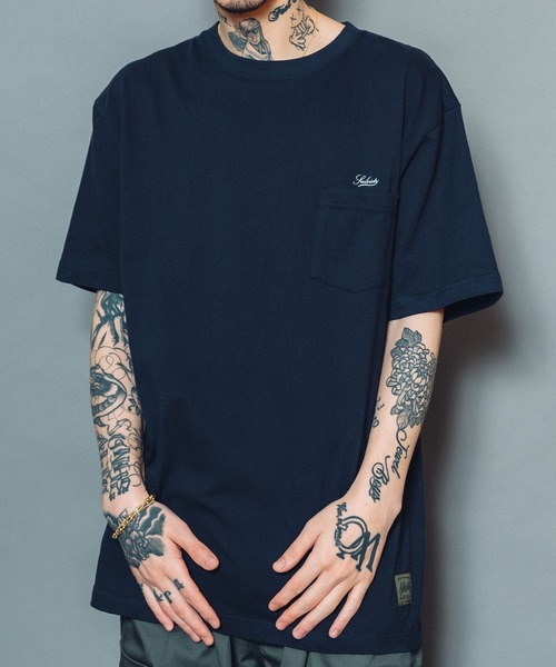Subciety(サブサエティ)の「SLUGGER POCKET TEE(Tシャツ/カットソー・メンズ・ブラック/ホワイト/ブルー/バーガンディー/グレー系その他/ネイビー・X-LARGE/SMALL/LARGE/MEDIUM)」の21枚目の写真