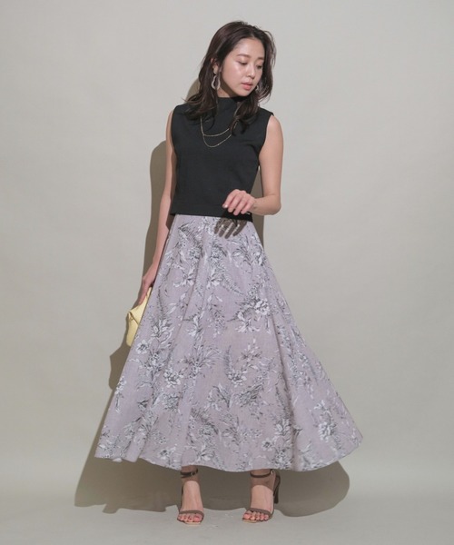 JUSGLITTY（ジャスグリッティー）の「ハイネッククロップドニット