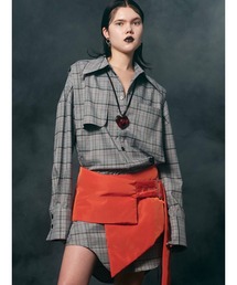 PAMEO POSE | Big Shirts L-GRY(シャツ/ブラウス)